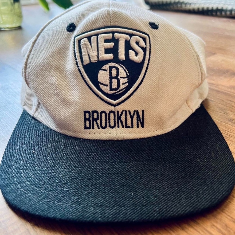 Rare Vintage Brooklyn Nets Adidas Hat